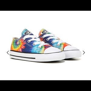 Never worn! Kids Tie Dye Converse!